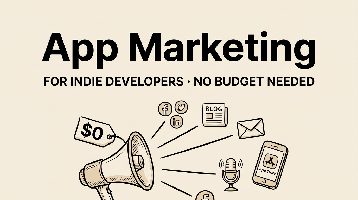 App Marketing for Indie Developers: How to Get Downloads With No Budget