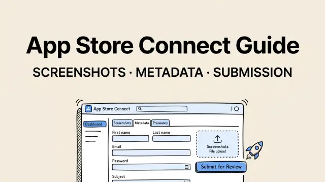 App Store Connect Guide: Screenshots, Metadata & Submission (2026)