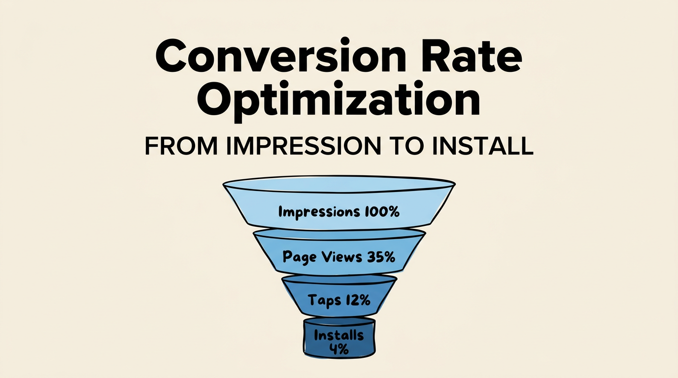 App Store Conversion Rate Optimization: From Impression to Install