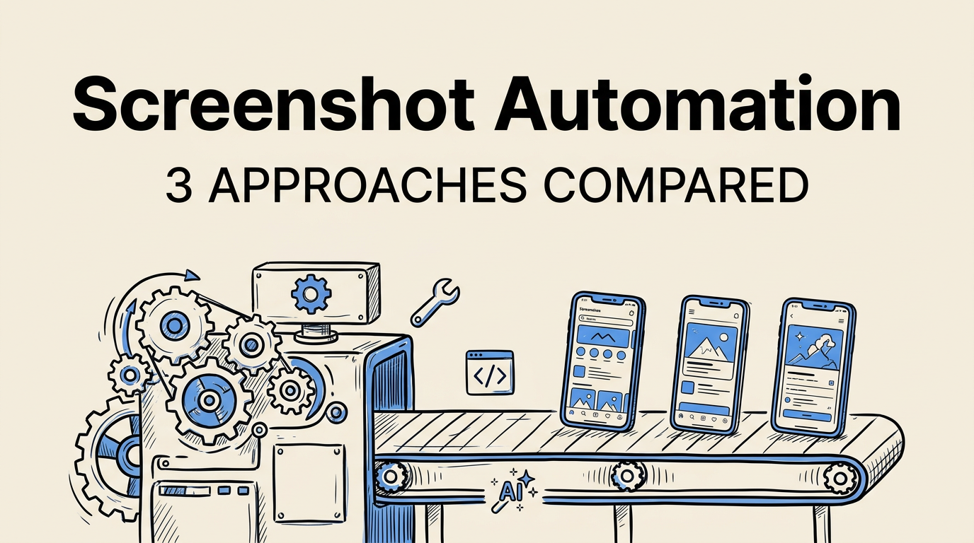 App Store Screenshot Automation: 3 Approaches Compared