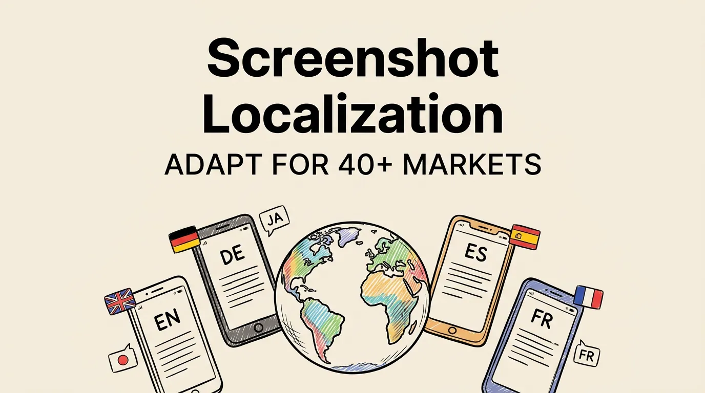 App Store Screenshot Localization: How to Adapt for 40+ Markets