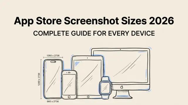 App Store Screenshot Sizes 2026: Complete Guide for Every Device